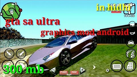 Gta v graphics in GTA sa android only 300mb full offline