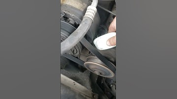 The cheap way to stop that pesky belt squeaking