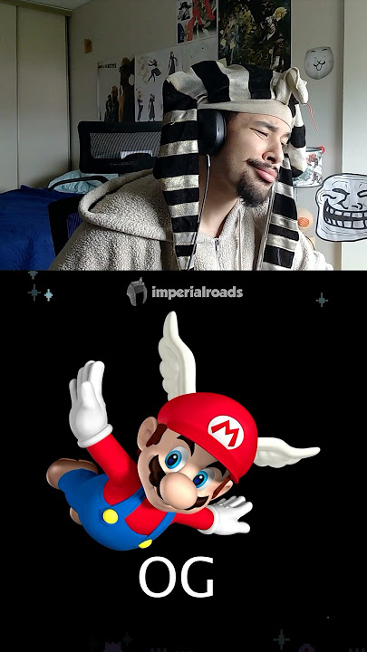 Bro did Mario “Mama Mia!” 💀