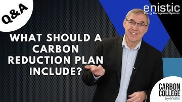 What Should a Carbon Reduction Plan Include? | Q&A