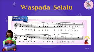 LATIHAN VOKAL (AUDIO 1 &2) | PEND. MUZIK TAHUN 5 | UNIT 1:WASPADA SELALU