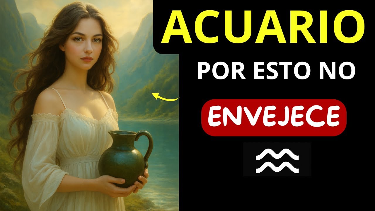 ¿Por qué ACUARIO parece el signo más JOVEN del Zodíaco?  ♒  Estos 10 secretos te sorprenderán...