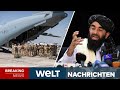 FLUCHT aus AFGHANISTAN: Planen TALIBAN Vergeltung? Erste Deutsche evakuiert | WELT Newsstream