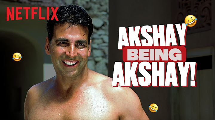 Akshay Kumar Being a Certified MASTIKHOR for 5 Minutes Straight! | Netflix India