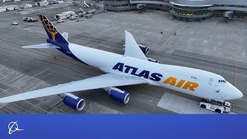 Final 747 departs Boeing