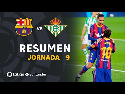 Resumen de FC Barcelona vs Real Betis (5-2)