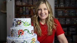 WHY I CREATED A 4-TIER MOSAIC WEDDING CAKE | Plus tutorial!