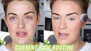 My Go-To Face Makeup + Eyebrow Routine | Favorite Base Products screenshot 2