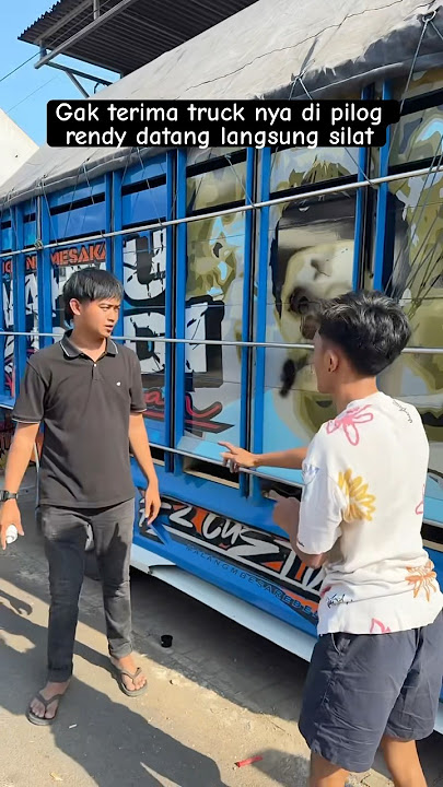 Fausi ardant pilog truck wahyu abadi instead became like this