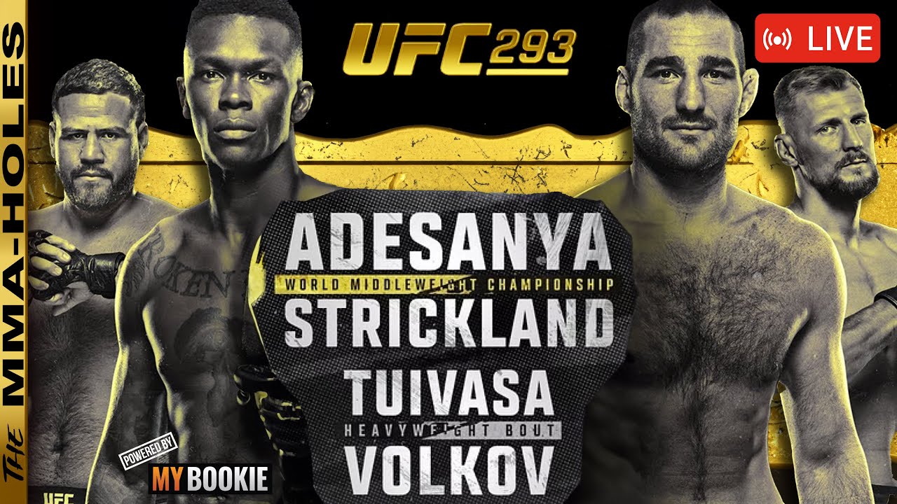 🔴UFC 293 Israel Adesanya vs Sean Strickland + Tuivasa vs Volkov LIVE Fight Reaction Stream!