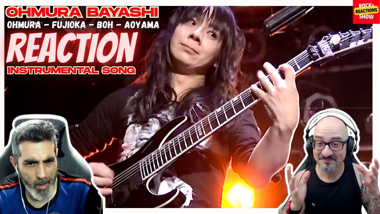 OHMURA BAYASHI Reaction - KAMI BAND Instrumental song | React Rock and Reactions