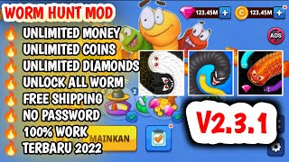 DOWNLOAD WORM HUNT MOD [V2.0.1] NO PASSWORD - TERBARU 2022 screenshot 4