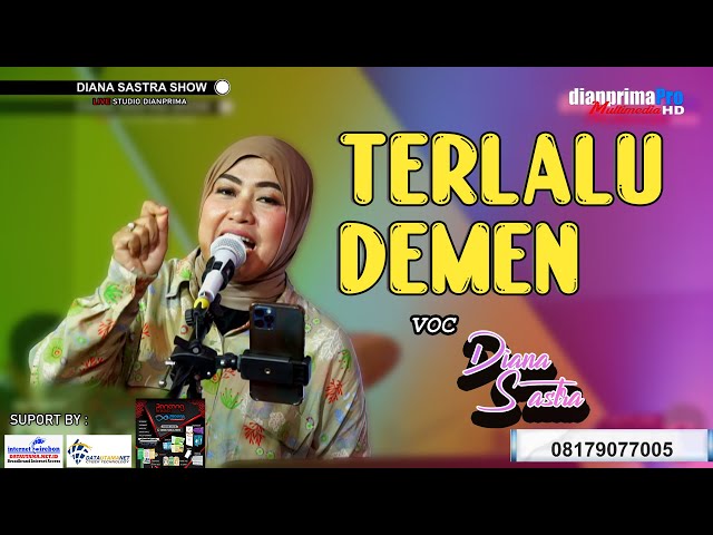 TERLALU DEMEN COVER DIANA SASTRA class=