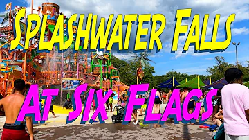 Splashwater Falls at Six Flags America | Water Park