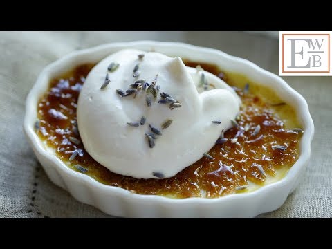 Video: Creme Brulee With Lavender And Strawberries