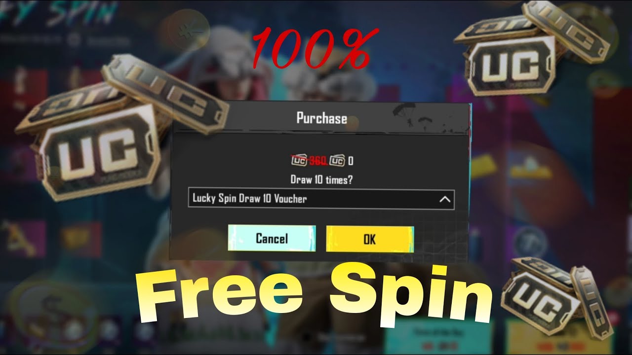 Free UC Spin No UC Needed😎 #pubgmobile #bgmi #battleroyalegame