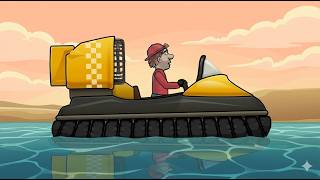 Hill Climb Racing: Automobile Gameplay! 🚗 Part 30 - Hovercraft (iOS & Android)
