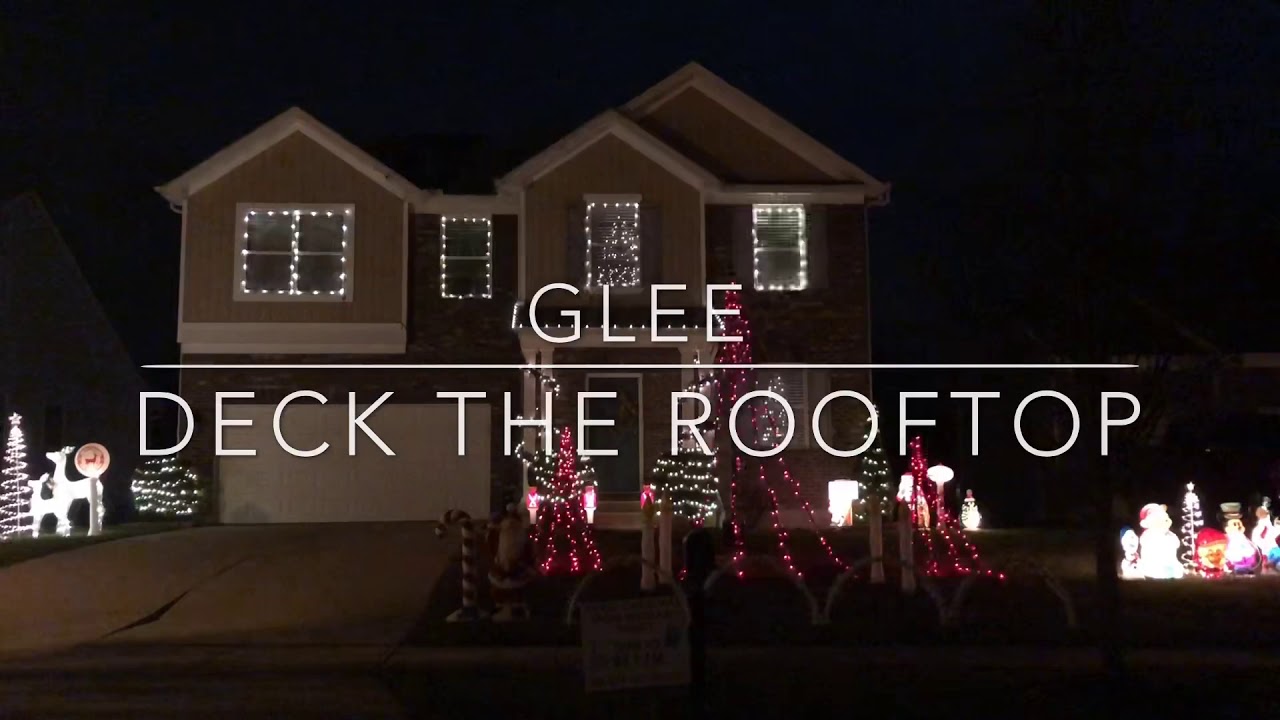 Glee - Deck The Rooftop - YouTube