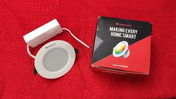 Zunpulse Smart LED Downlight unboxing & setup guide | 9W | 16 million colors