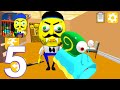 Sponge Neighbor Escape 3D Level 12-13-14  Gameplay Walkthrough Part 5 (IOS/Android)