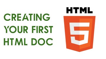 Making Your First Website: Creating an HTML Document