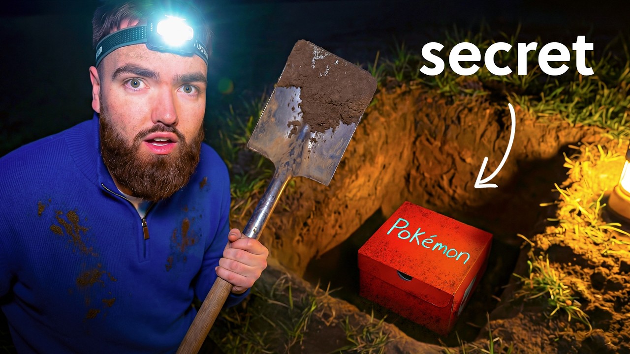 I Hid $10,000 of Pokemon Cards in a Secret Box (Opening It Now)