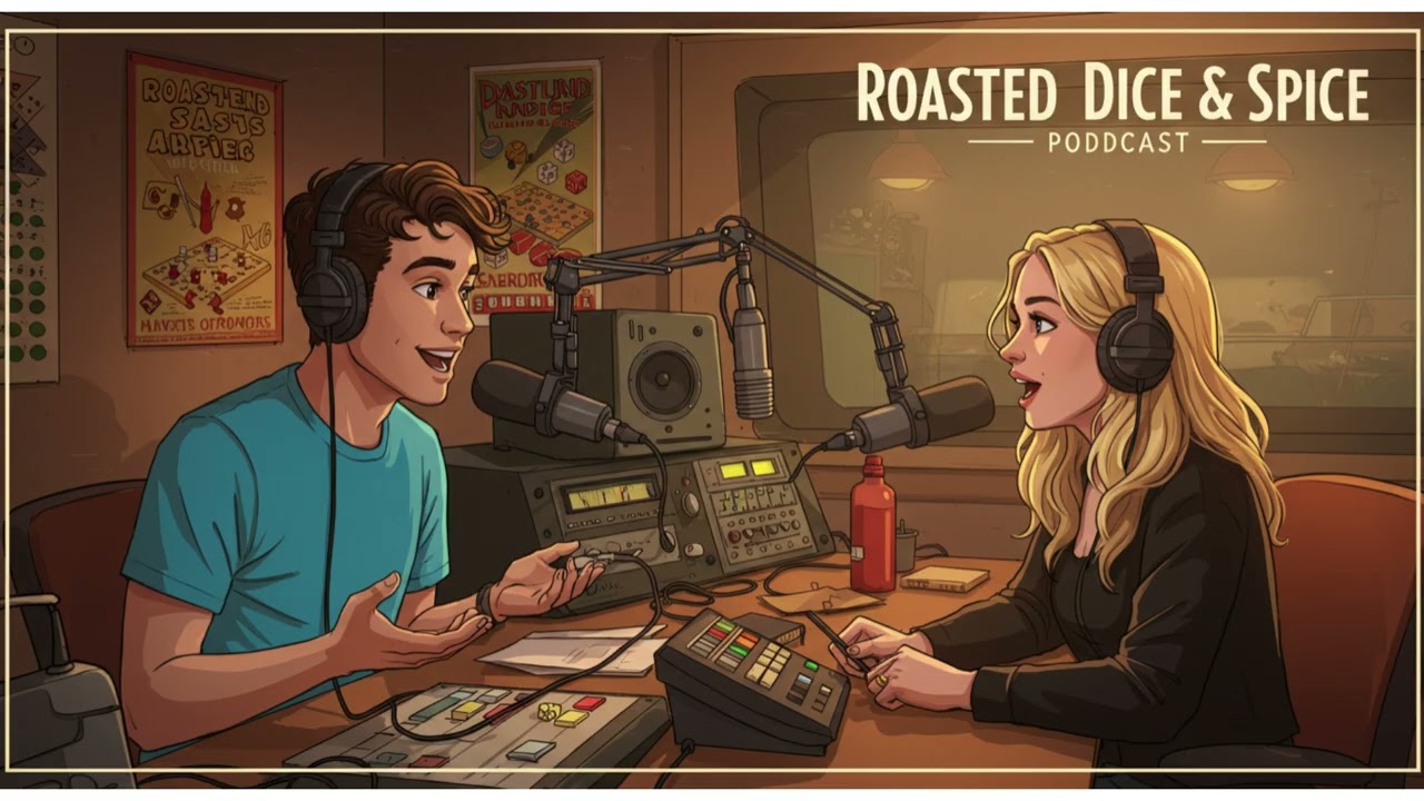 Monochrome Warmth -Roasted Dice & Spice -