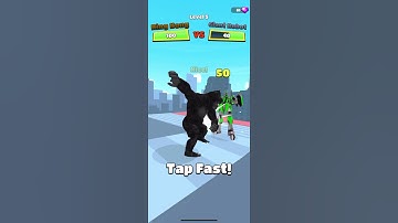 Kaiju Run 🦍- Gameplay All Levels