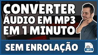 Como Converter Áudio em MP3 2025
