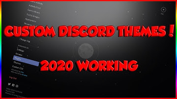 HOW TO CHANGE YOU DISCORD THEME! | WORKING 2020