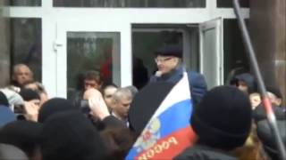 Жириновский в Крыму. Севастополь 28 фев 2014