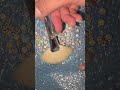 🌙✨ASMR ♡ ฅʕ•̫͡•ʔฅ White Beads with Golden Hearts & Soft Brush Sweeping 🤍✨ | Satisfying ASMR