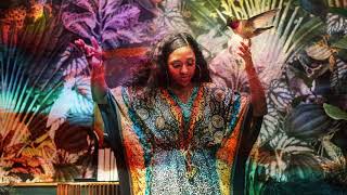 Video thumbnail of "Sou Beija-Flor - Cristina Tati - Delicate Harp and Voice - Spiritual Relaxation"