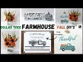 Dollar Tree Farmhouse Fall Diys/Farmhouse Truck Diys