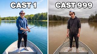 I Casted 1000 Times to Catch 1 Fish!