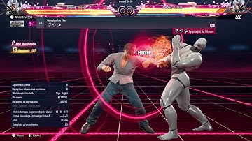 Tekken 8 Lee Chaolan Move List(Season 2)