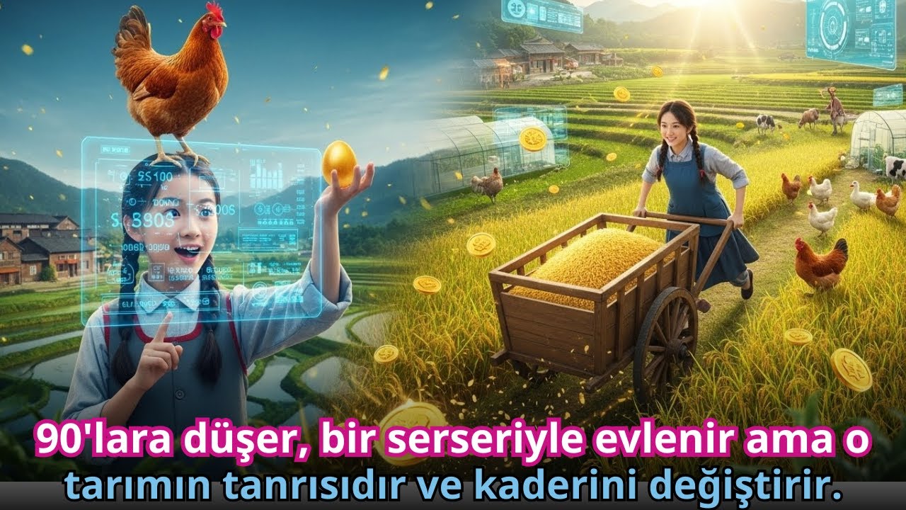 90'lara düşer, bir serseriyle evlenir ama o tarımın tanrısıdır ve kaderini değiştirir.