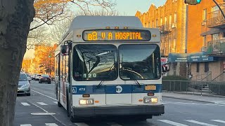 B8 bus announcements to VA Hospital (Vianova)