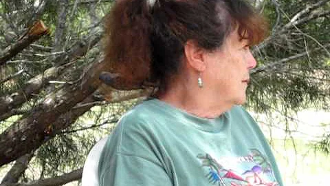 Bird Nesting in my Hair by Patricia Lieb
