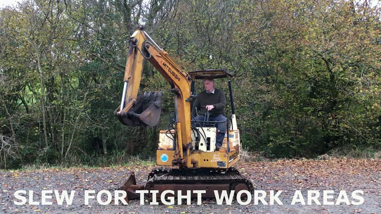 MITSUBISHI MS020 MINI DIGGER 2 TON NOW SOLD BY www