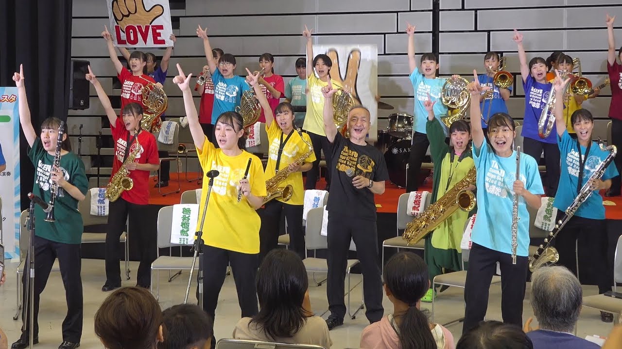 武生商業高校　越前モノづくりフェスタ2019 / ♪Wanna Be Startin' Somethin'  ♪Centerfold ♪Treasure ♪Walk The Dinosaur 他