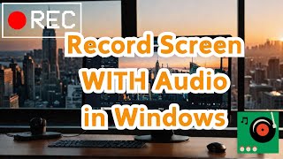 Record Screen WITH Audio Using Xbox Game Bar on Windows 10/11 NO Download Needed!