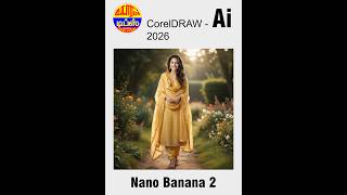 CorelDRAW 2026 – Ai | How to generate a Creative image using normal image