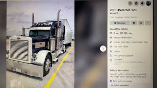 For Sale Peterbilt 379 Внимание продается грузовик ￼ настоящая Американская классика ￼C15 Cat 625HP