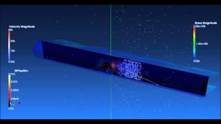 MSC Nastran Explicit Nonlinear - Birdstrike 3of4 Transparent Skin