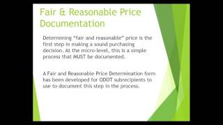 Ohio DOT Office of Transit Procurement Basics Webinar - 6/27/2017