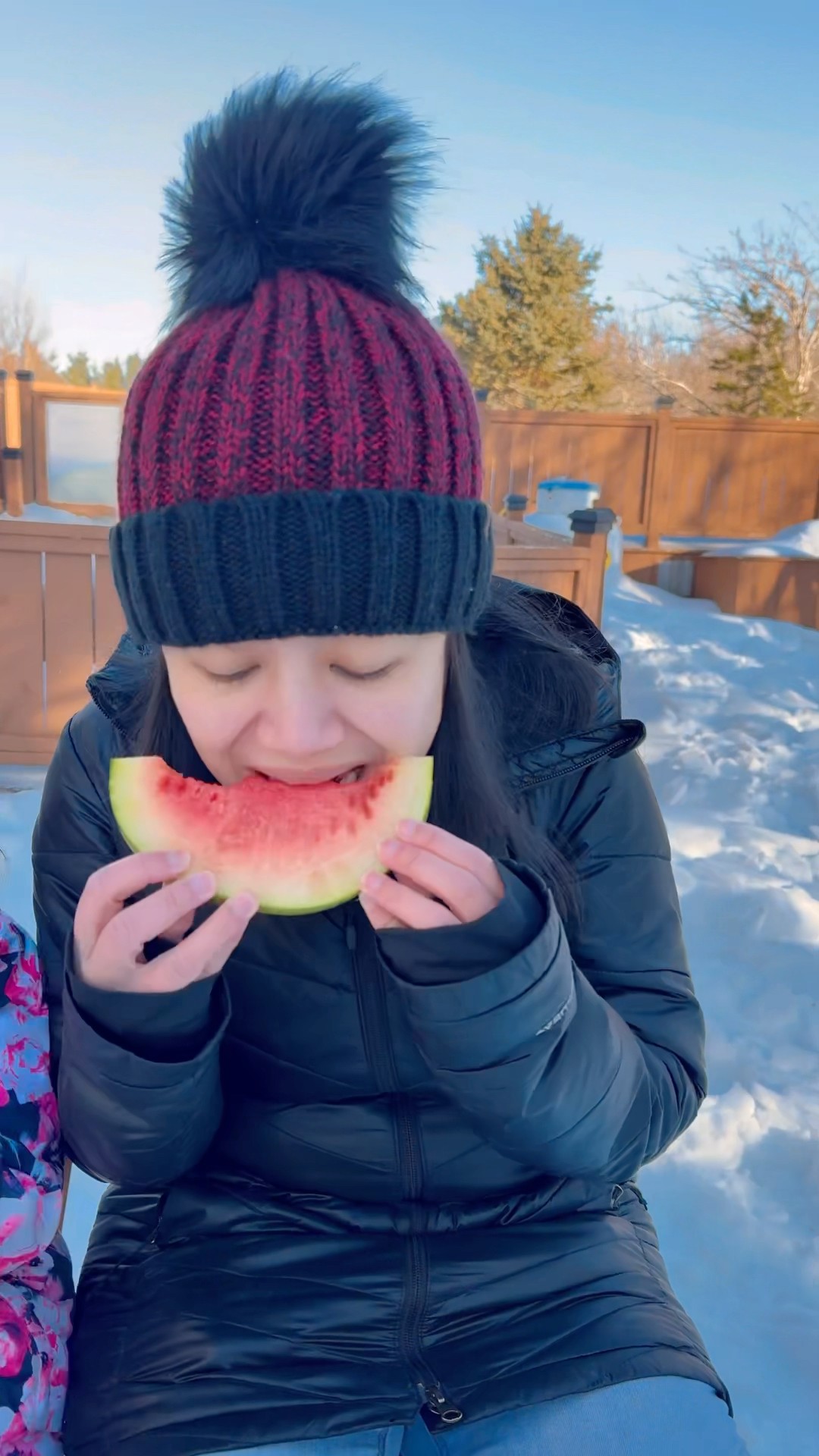 Mom is surprised with kid’s eating skill ???❤️??