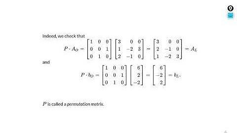 08 permutation matrices