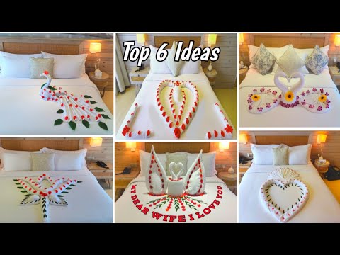 Decorating Beautiful Bedroom at home || Anniversary decorations ideas for couples || AR LOVE