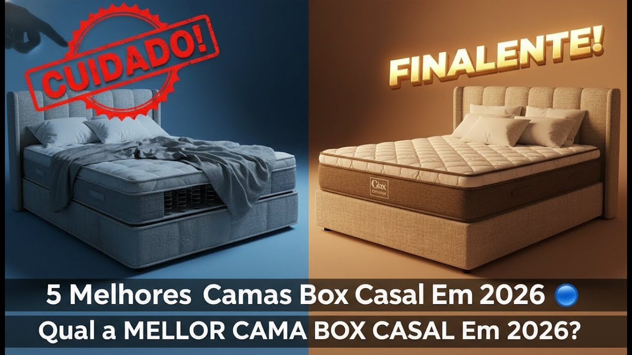 5 Melhores Camas Box Casal Em 2026 🔵 Qual a MELHOR CAMA BOX CASAL Em ...